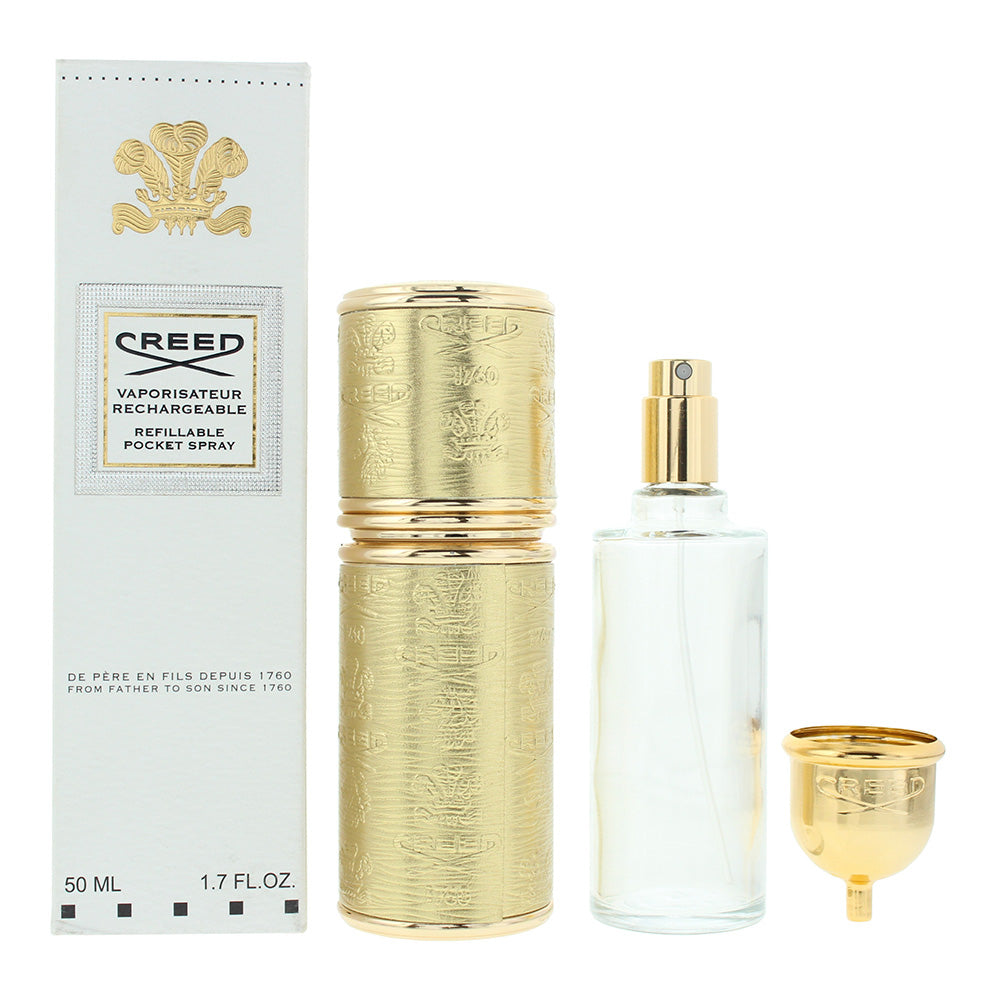 Creed Refill Gold Parfum Pocket Atomiser 50ml