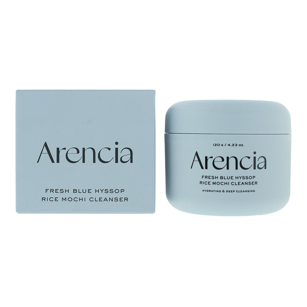 Arencia Fresh Blue Hyssop Mochi Cleanser 120g