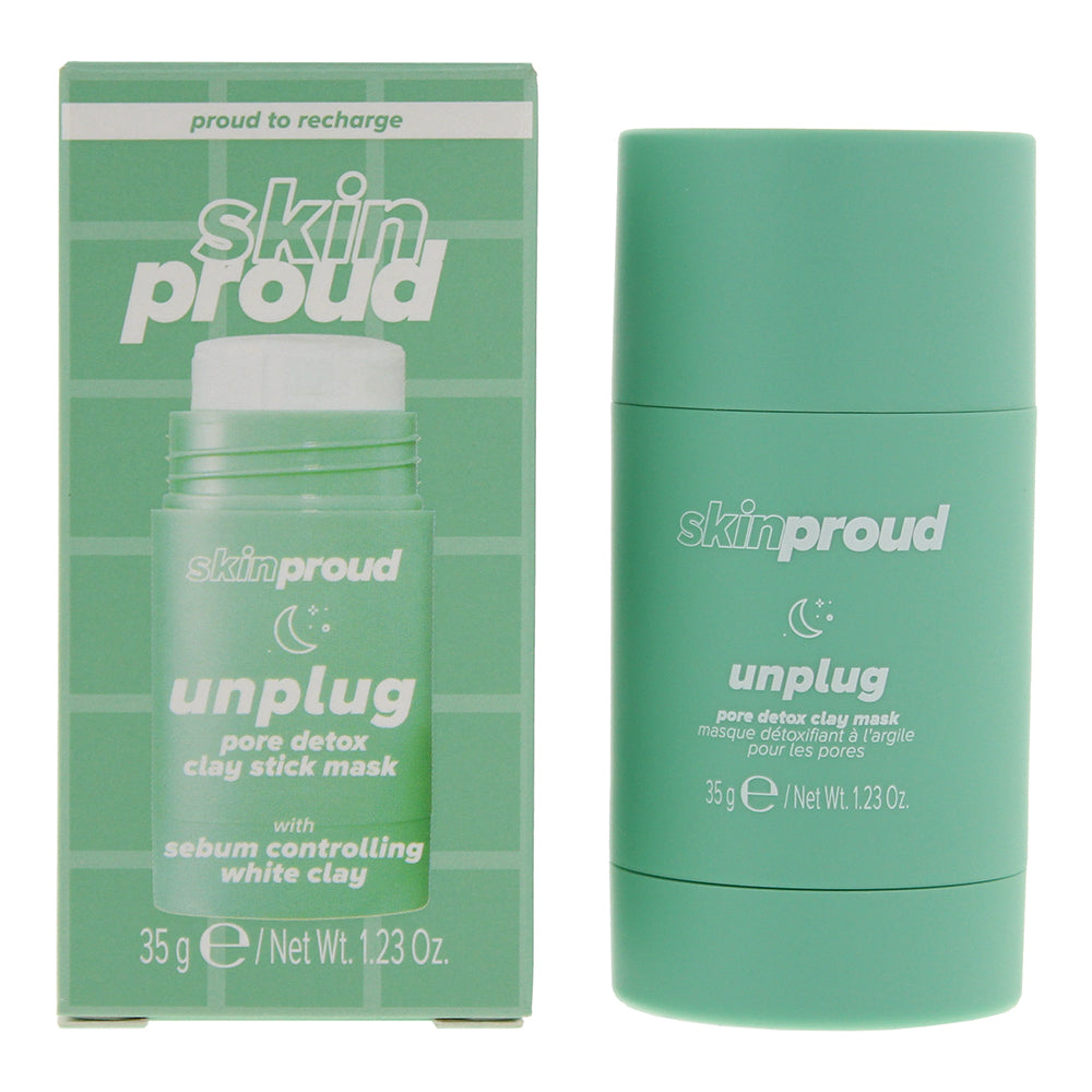 Skin Proud Unplug Pore Detox Clay Stick Mask 35g
