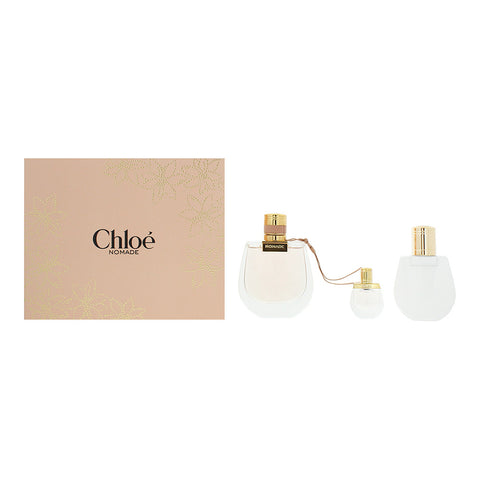 Chloé Nomade 3 Piece Gift Set: Eau de Parfum 75ml - Eau de Parfum 5ml - Body Lot