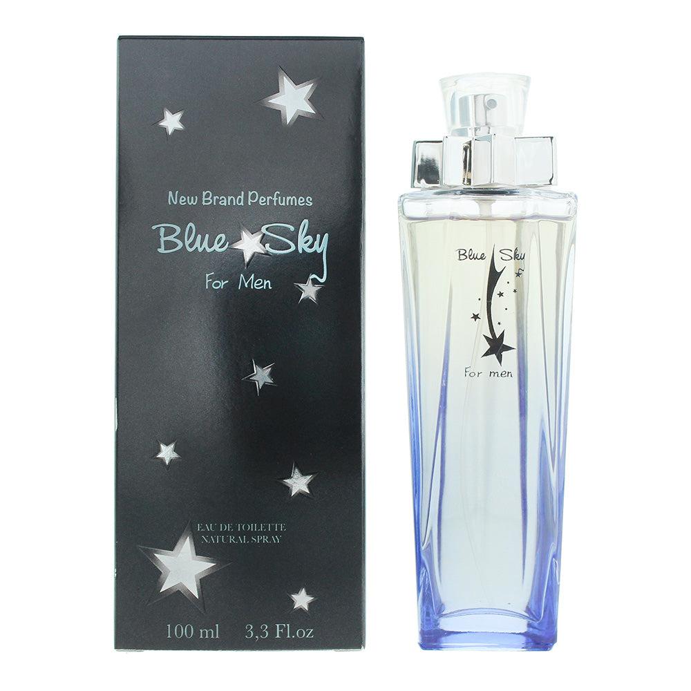 New Brand Blue Sky For Men Eau de Toilette 100ml