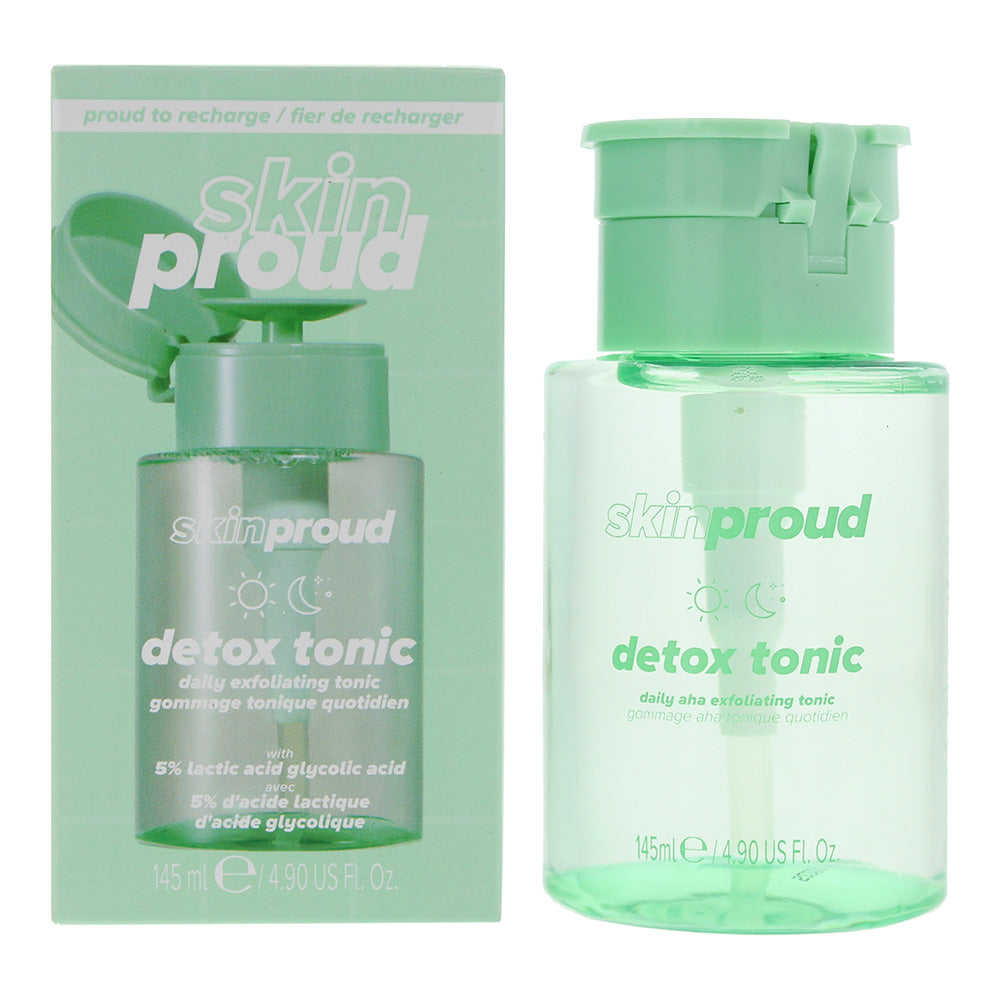 Skin Proud Detox Tonic Daily Exfoliating Tonic 145ml