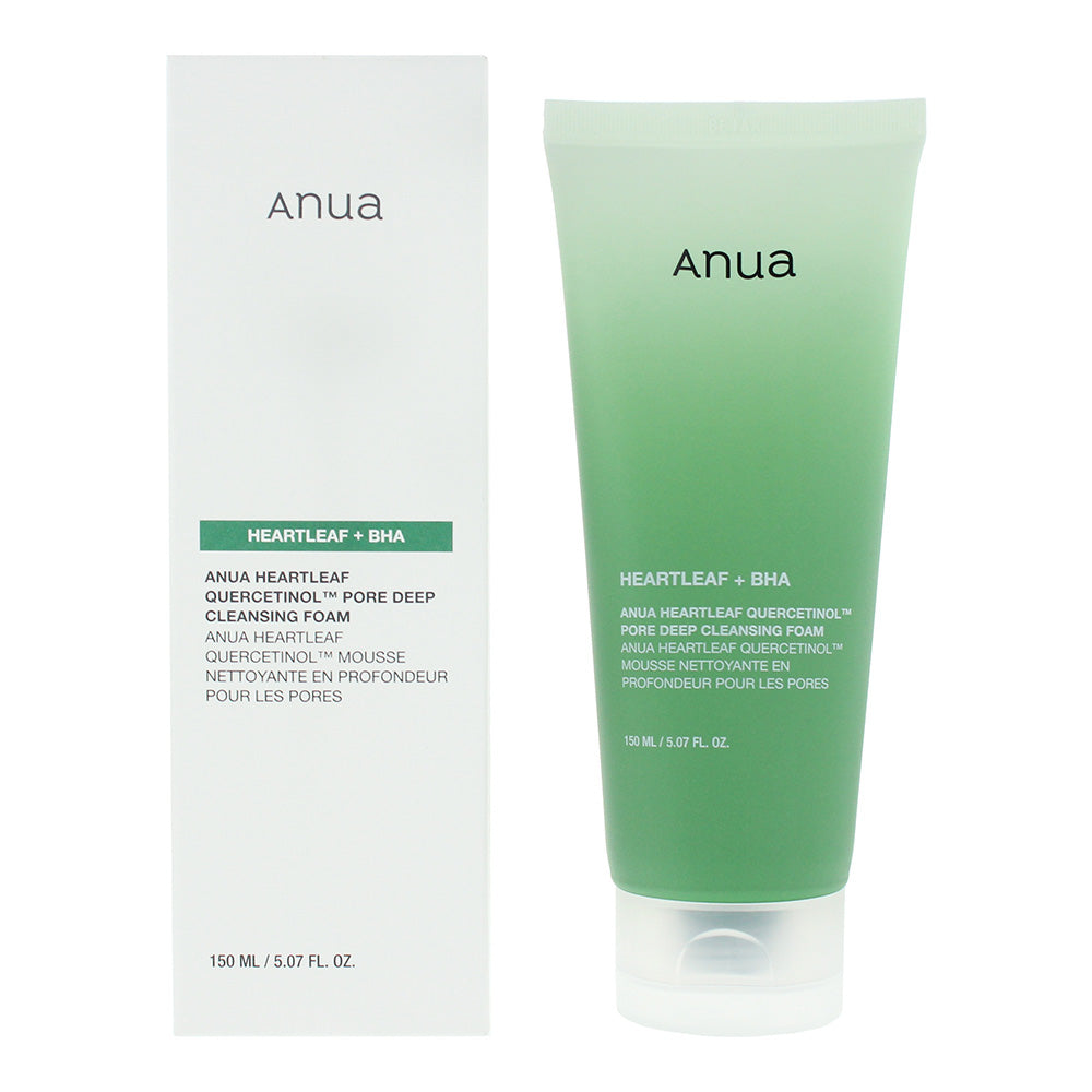 Anua Heartleaf Quercetinol Pore Deep Cleansing Foam 150ml