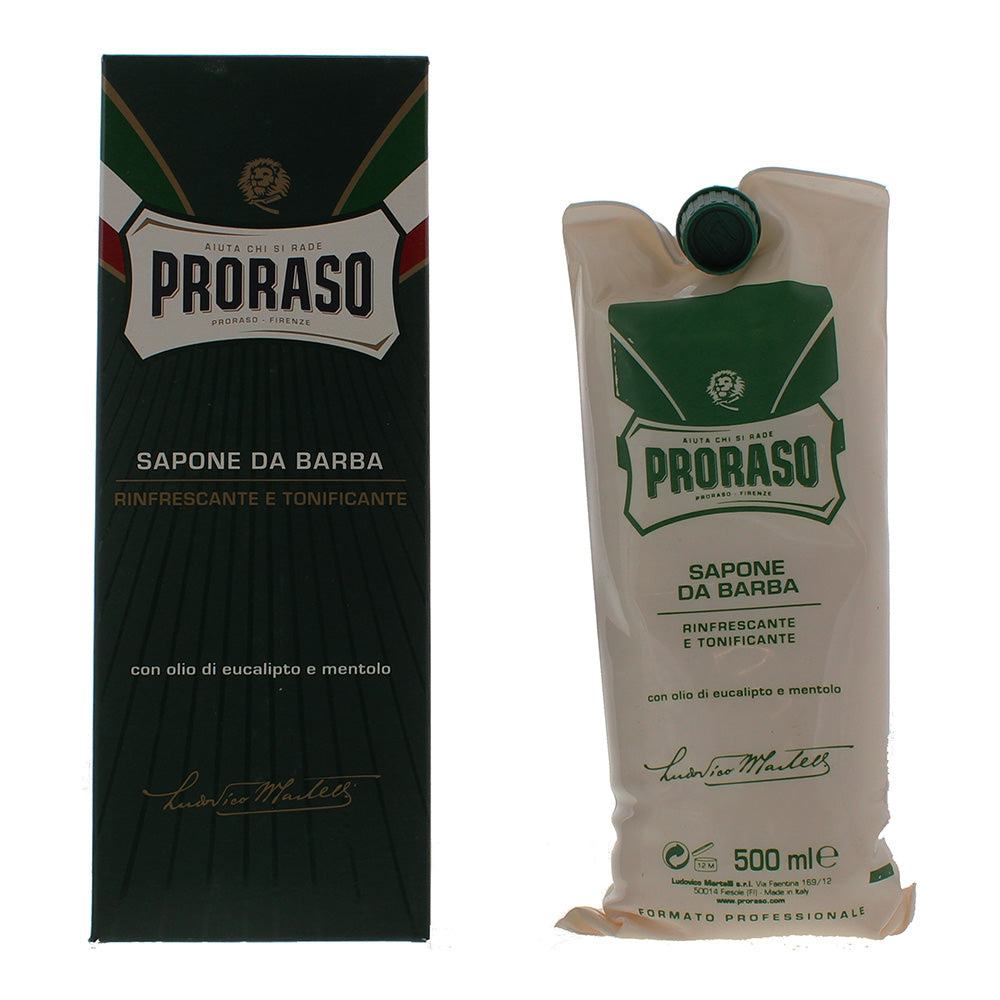 Proraso Shaving Cream Refreshing and Toning 500ml