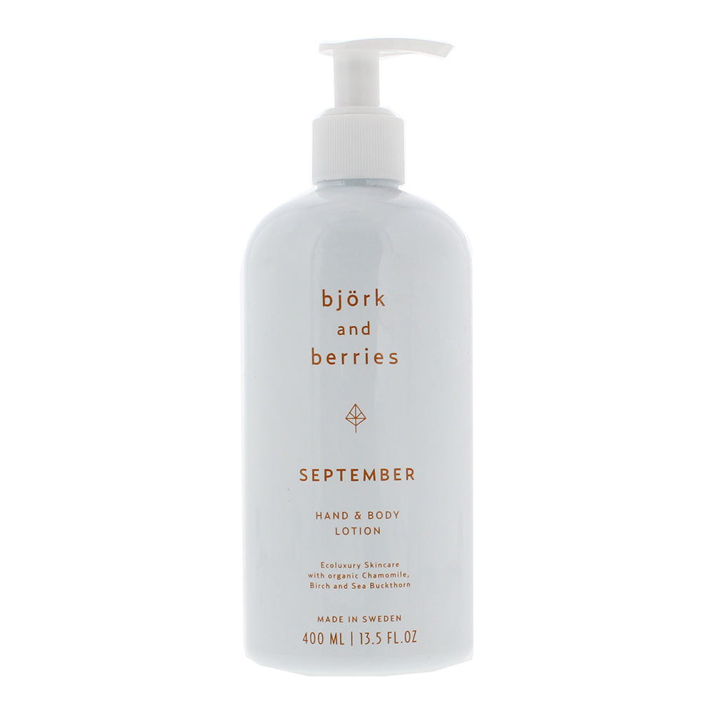 Bjork & Berries September Hand & Body Lotion 400ml