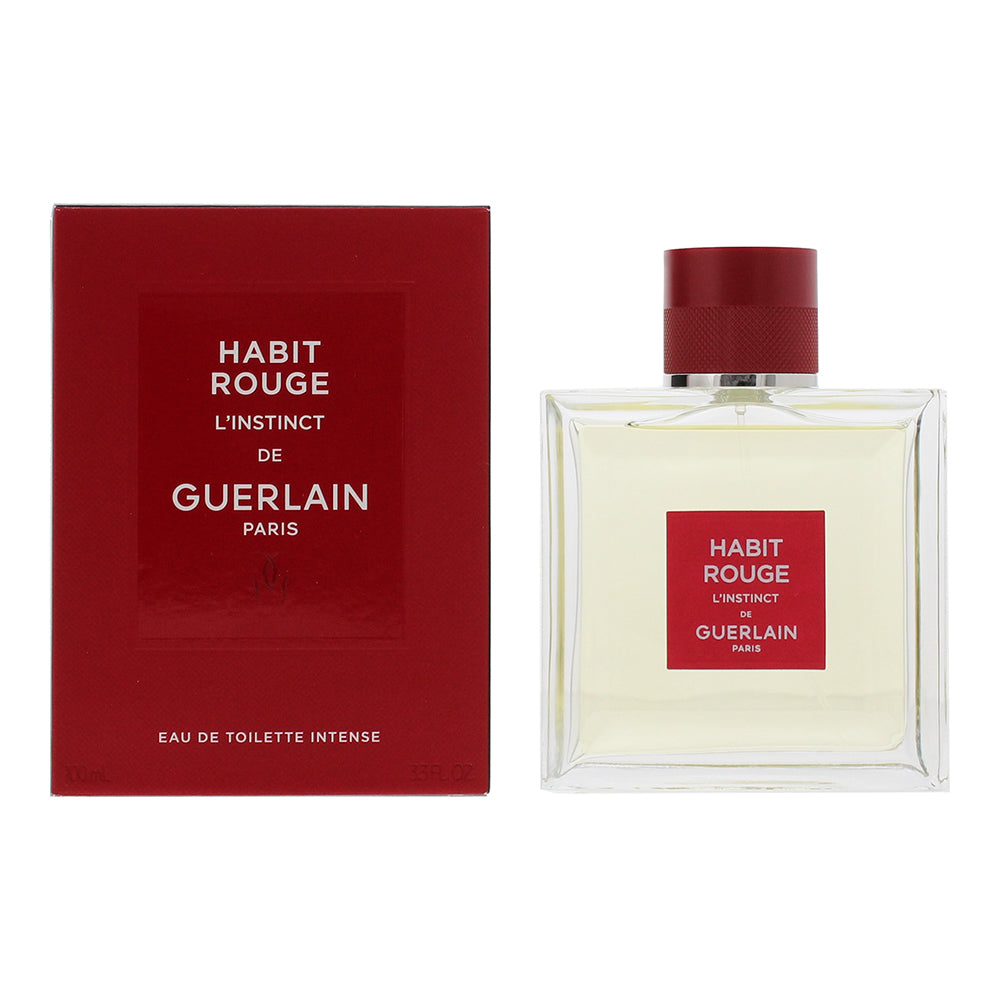 Guerlain Habit Rouge L'instinct Eau de Toilette Intense 100ml