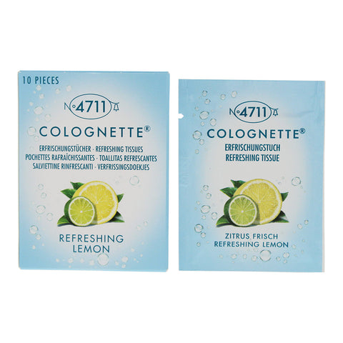 4711 Colognette Refreshing Lemon Tissues 10pcs