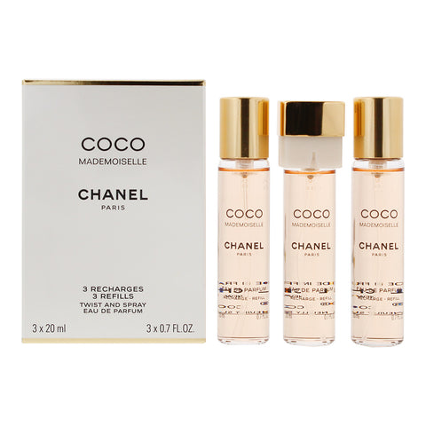 Chanel Coco Mademoiselle Eau de Parfum 3 x 20ml