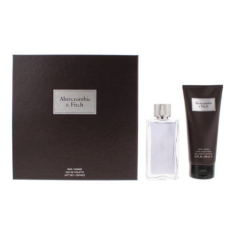 Abercrombie & Fitch First Instinct 2 Piece Gift Set: Eau de Toilette 100ml - Hai