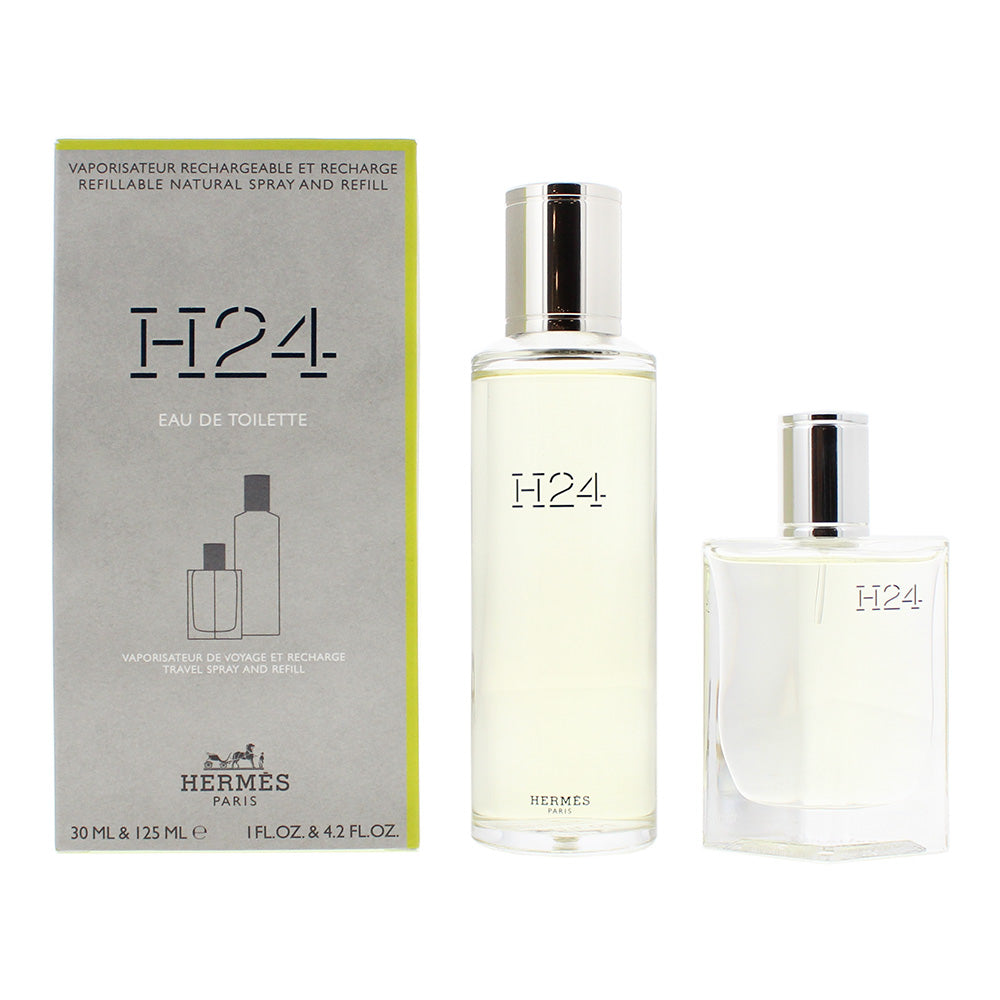 Hermès H24 2 Piece Gift Set: Eau de Toilette 125ml - Eau de Toilette 30ml