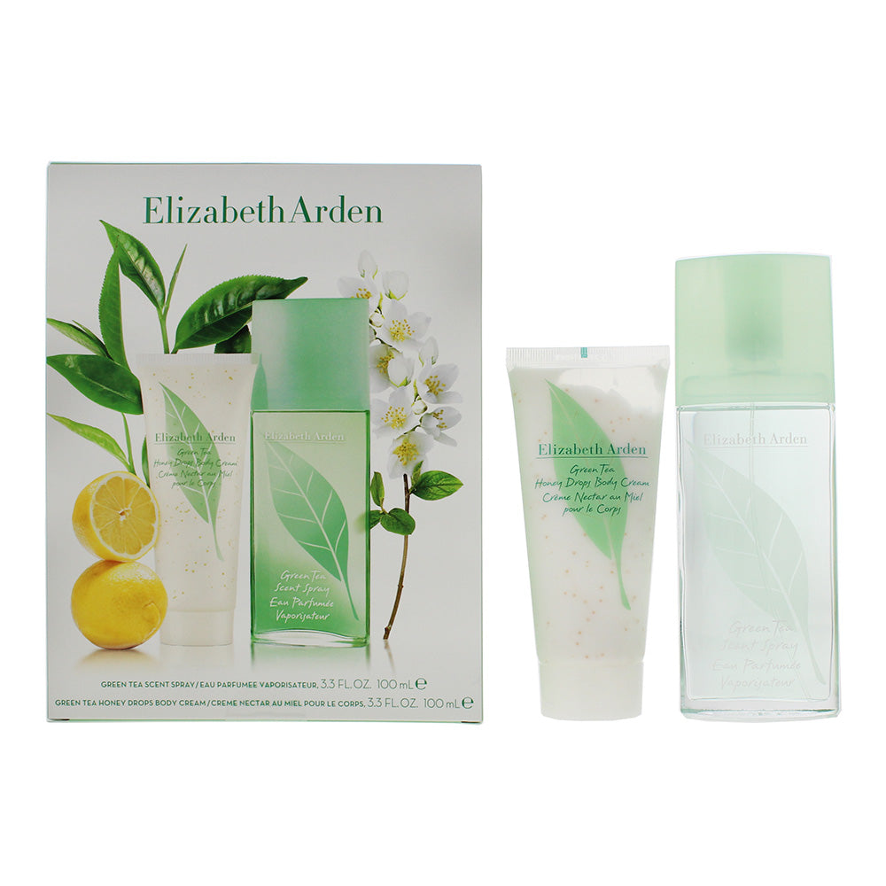 Elizabeth Arden Green Tea 2 Piece Gift Set: Eau de Toilette 100ml - Honey Drops