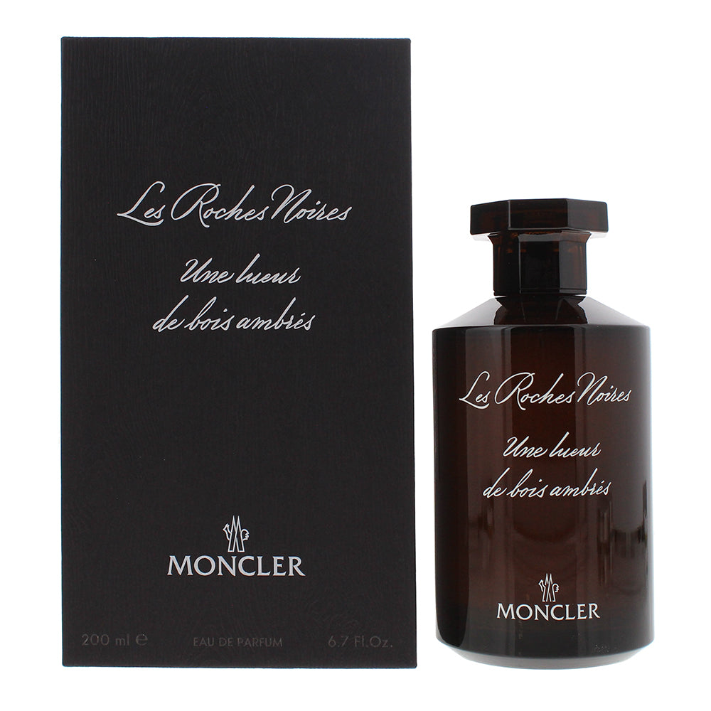 Moncler Les Roches Noires Une Lueur De Bois Ambres Eau de Parfum 200ml