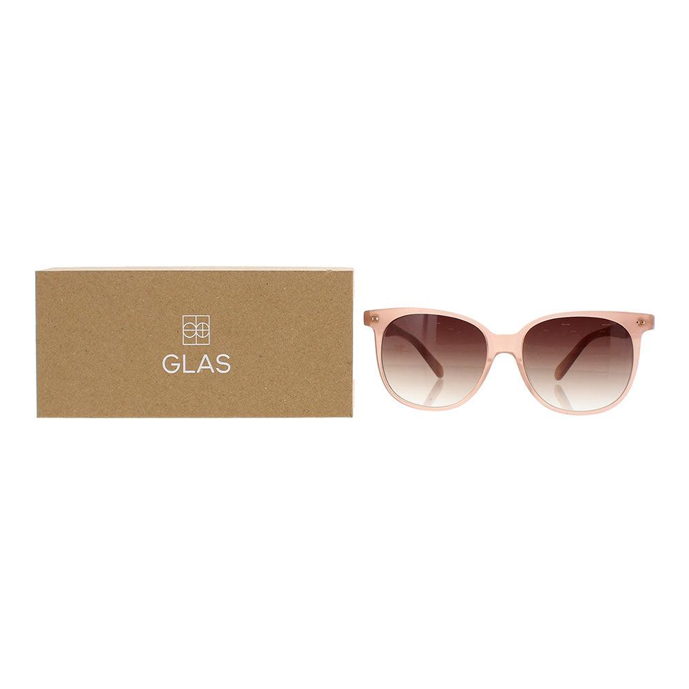 GLAS Eyewear Maya Pale Rose UV400 Sunglasses