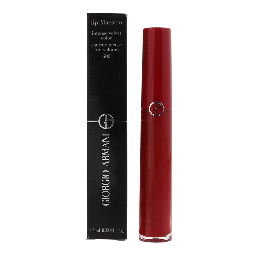 Giorgio Armani Lip Maestro Intense Velvet Color 400 Liquid Lipstick 6.5ml