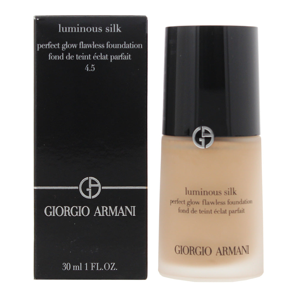 Giorgio Armani Luminous Silk Perfect Glow Flawless 4.5 Sand Foundation 30ml