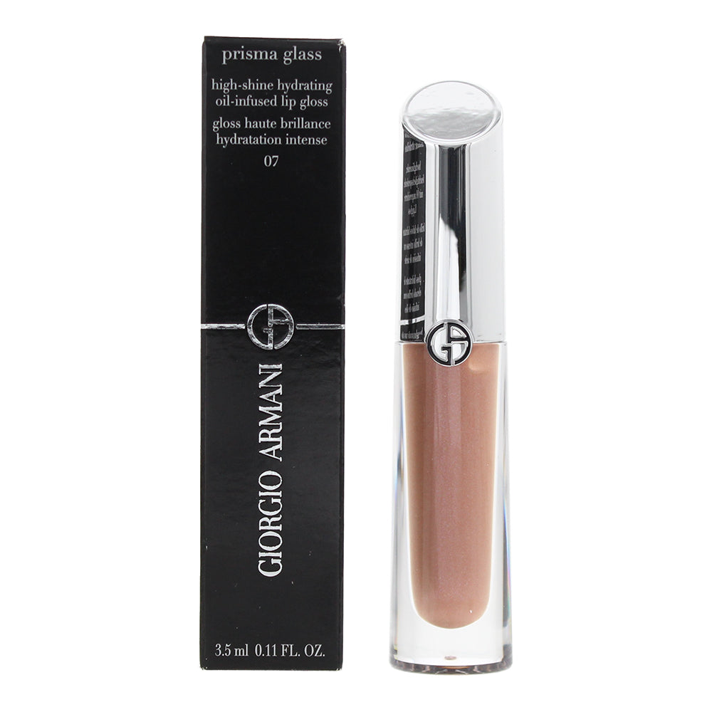 Giorgio Armani Prisma Glass High-Shine Hydrating Oil-Infused 07 Lip Gloss 3.5ml