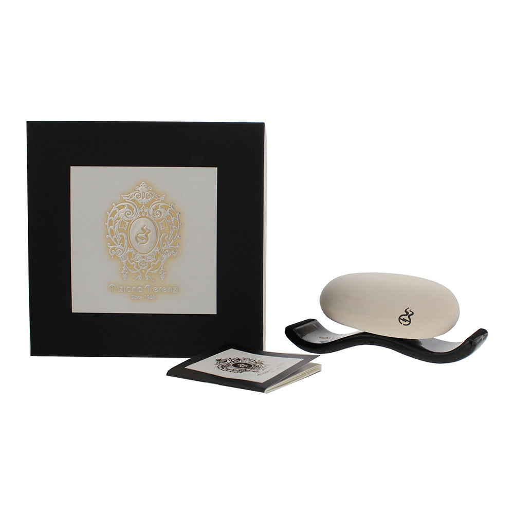Tiziana Terenzi Almond Vanilla Fragrance Porcelain Pebble with Ceramic Holder