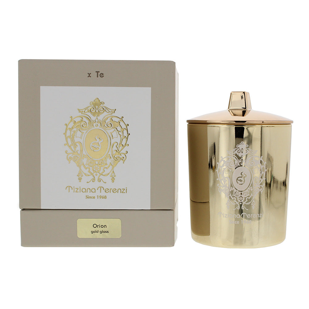 Tiziana Terenzi Orion Gold Glass Luna Candle 170g