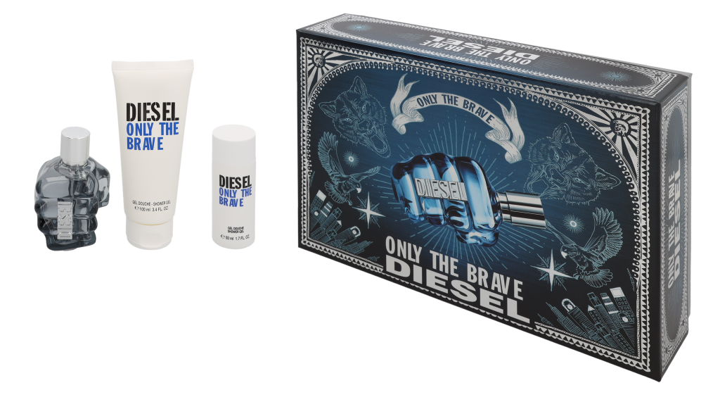 Diesel Only The Brave Pour Homme Giftset 225 ml