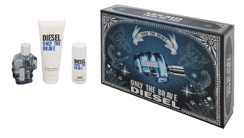 Diesel Only The Brave Pour Homme Giftset 225 ml