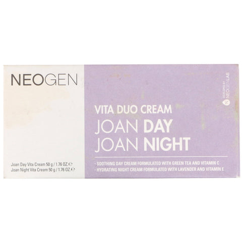 Neogen, Vita Duo Cream, Joan Day & Joan Night, 3,52 oz (100 g)