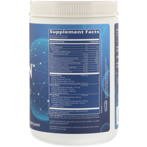 MRM, DRIVEN, Pre-Workout Boost, Strawberry Kiwi, 12.3 oz (350 g)