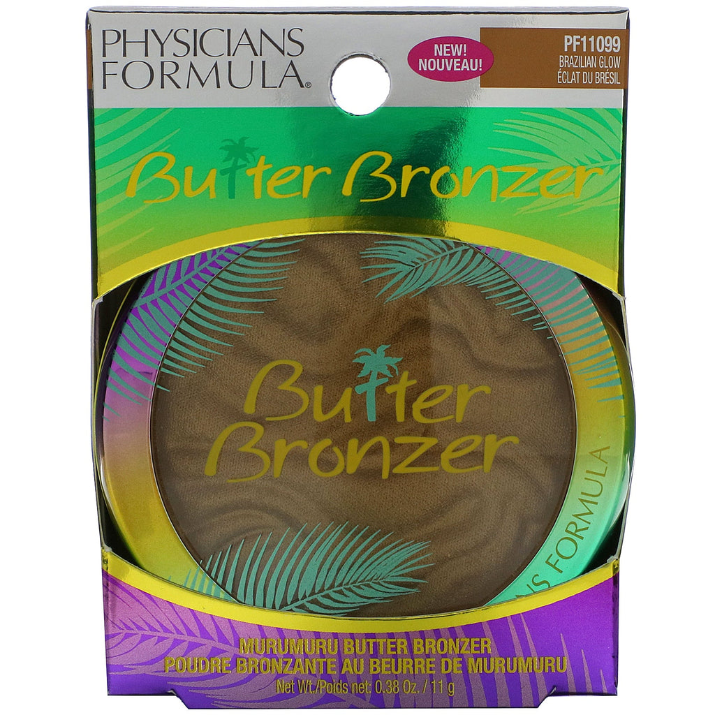 Physicians Formula, Murumuru Butter Bronzer, Brazilian Glow, 0,38 oz (11 g)