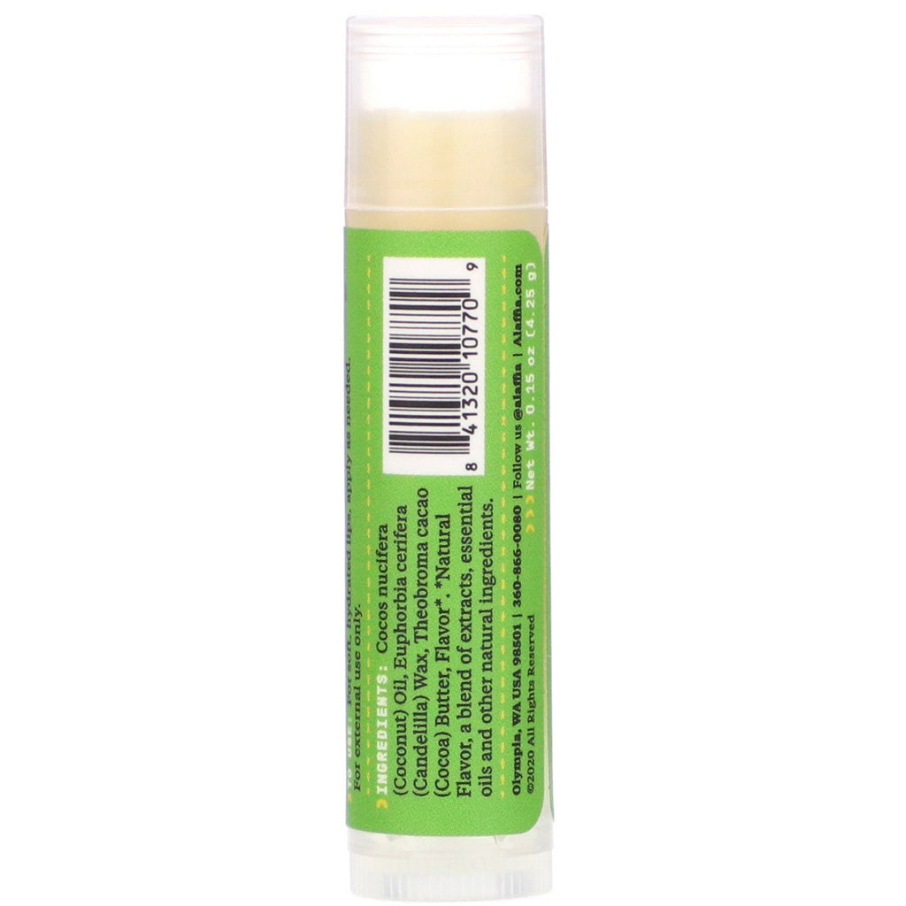 Alaffia, Everyday Coconut, Bálsamo labial vegano, puramente coco, 4,25 g (0,15 oz)