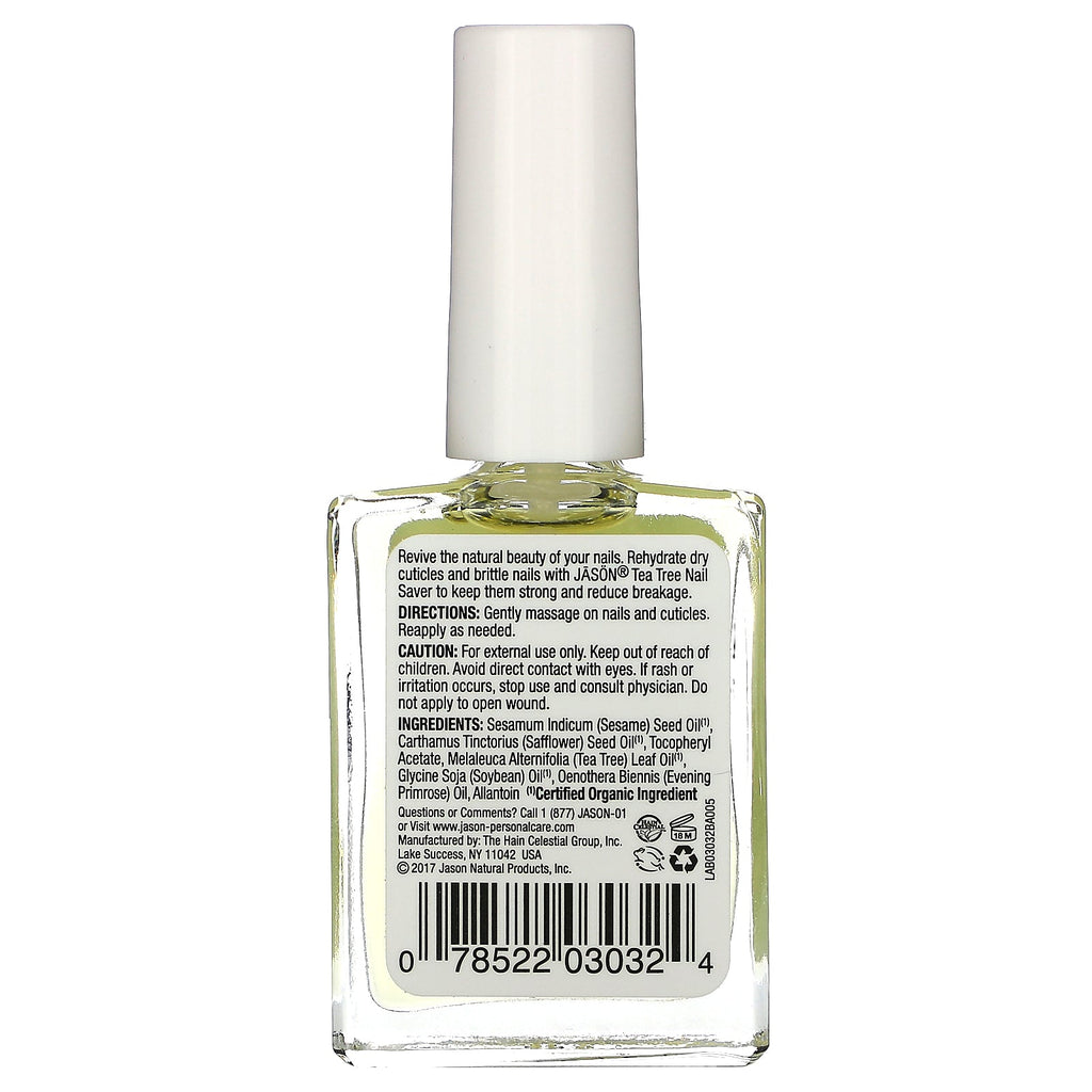 Jason Natural, Nail Saver, Tea Tree, 0,5 fl oz (15 ml)