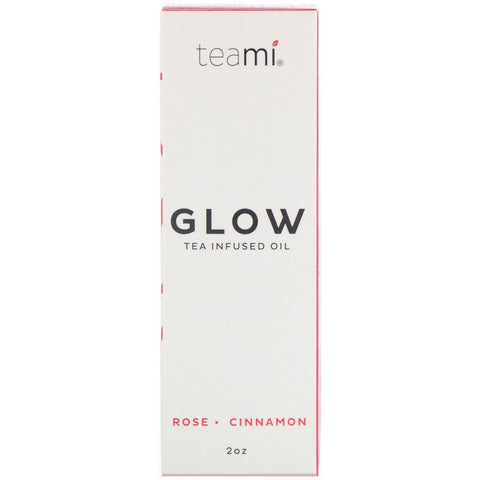 Teami, Glow, Tea Infused Facial Oil, Rose Cinnamon, 2 oz