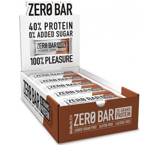BioTechUSA, Zero Bar, Chocolate Coconut - 20 x 50g
