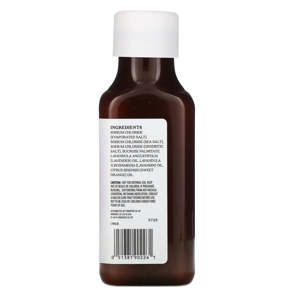 Aura Cacia, brusesalt, afslappende lavendel, 16 oz (454 g)