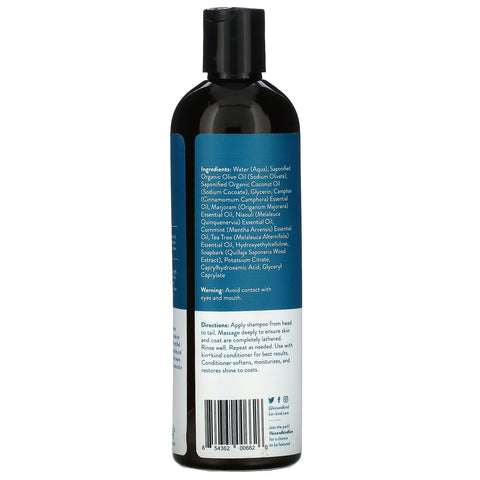 Kin+Kind, medicinsk, kløende hundeshampoo, 12 fl oz (354 ml)