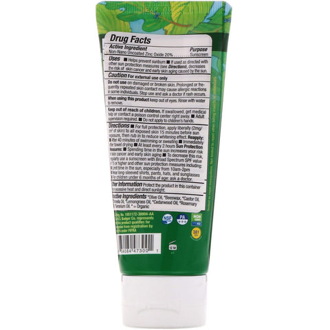 Badger Company, Protector solar antiinsectos, SPF 34 PA+++, citronela y cedro, 2,9 fl oz (87 ml)