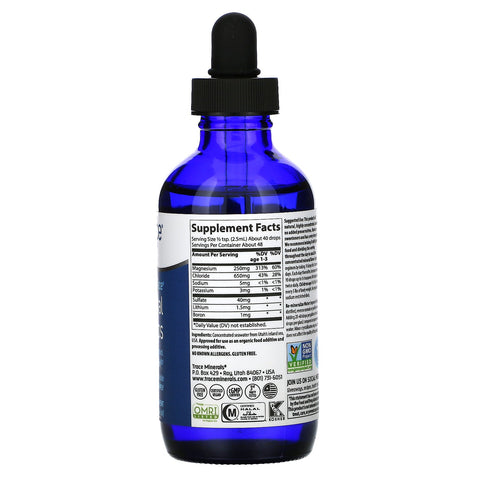 Spormineralforskning, ConcenTrace, spormineraldråber, 4 fl oz (118 ml)