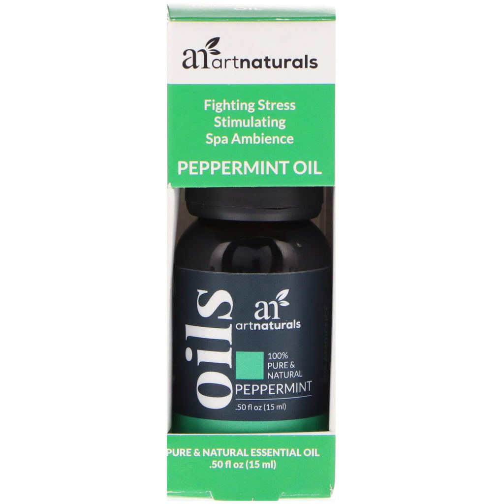 Artnaturals, Peppermint Oil, .50 fl oz (15 ml)