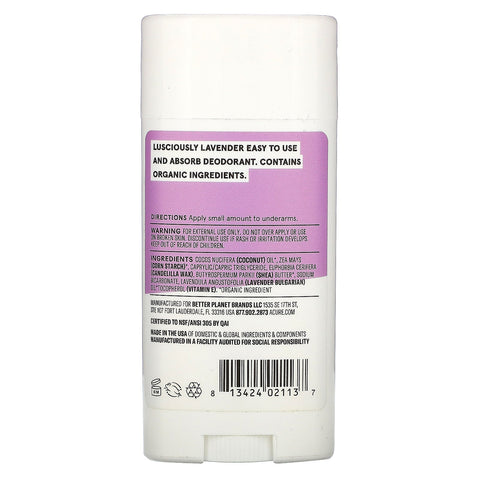 Acure, Deodorant, Lavender & Coconut, 2.2 oz (62.4 g)