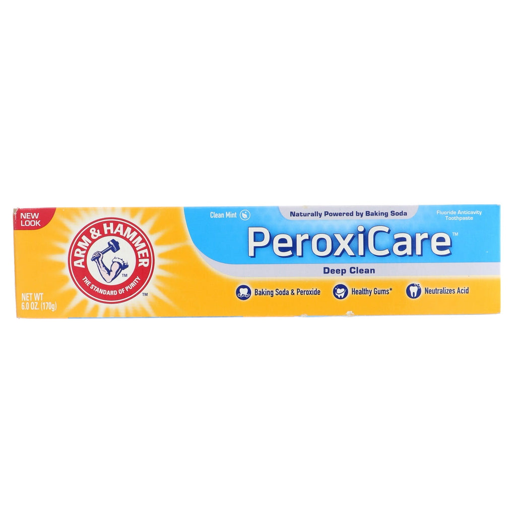 Arm &amp; Hammer, PeroxiCare, Deep Clean tandpasta, frisk mynte, 6,0 oz (170 g)