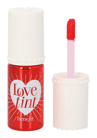 Benefit Lovetint Tinte para Labios y Mejillas Teñido Rojo Fiery 6 ml