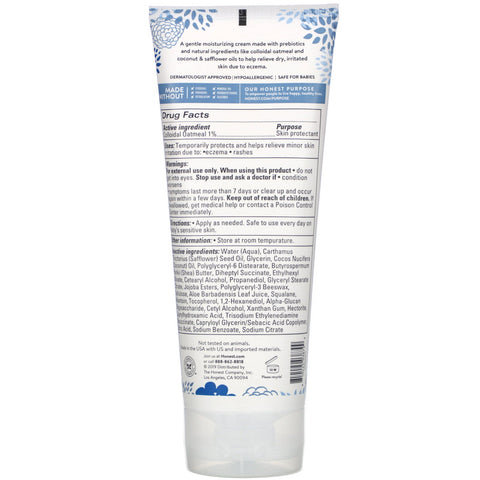 The Honest Company, Soothing Therapy Eczema Cream, 7.0 fl oz (207 ml)