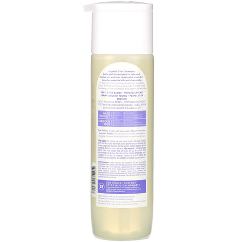 The Honest Company, Truly Calming Shampoo + Body Wash, Lavender, 10.0 fl oz (295 ml)