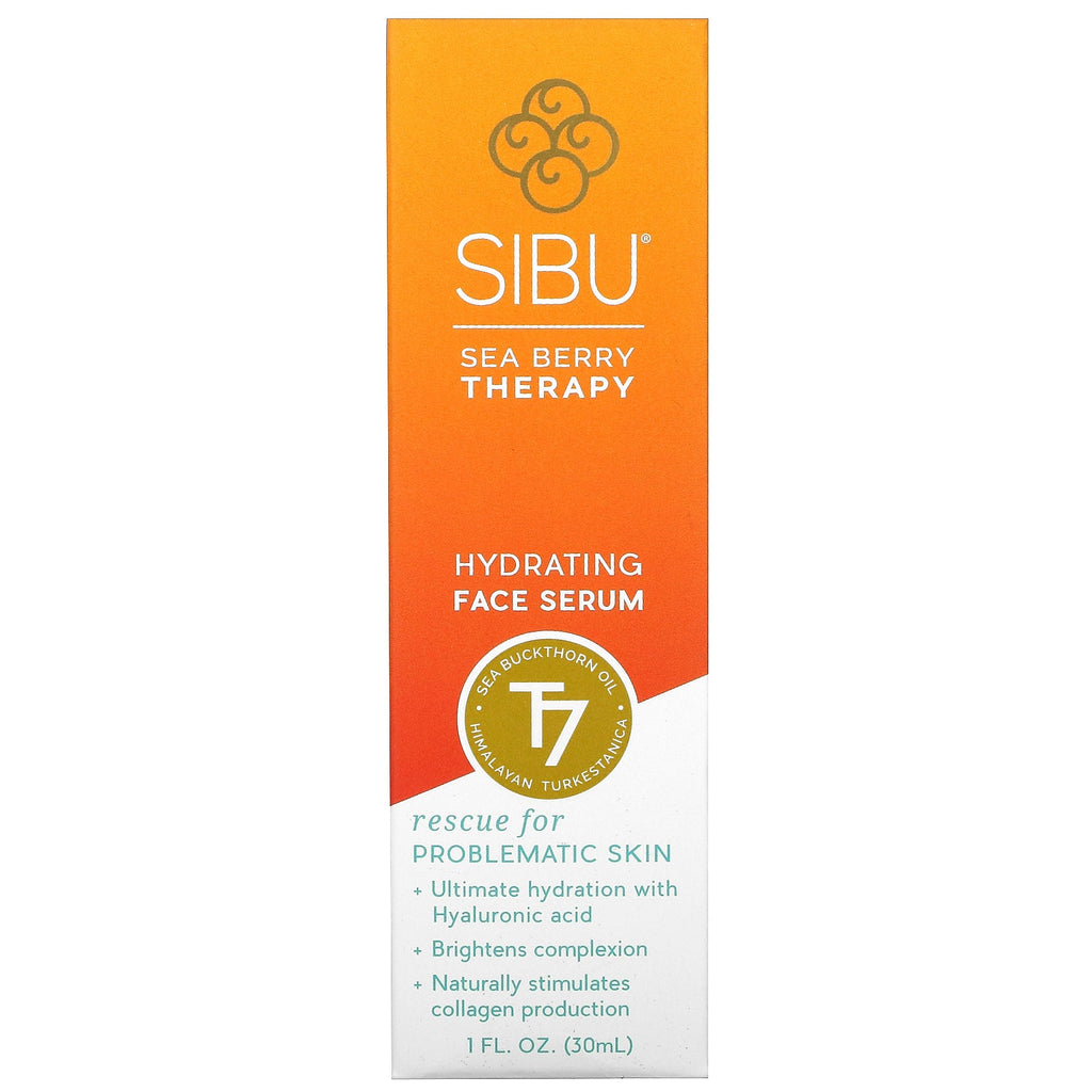 Sibu Beauty, Havtornolie Hydrating Serum, 1 fl oz (30 ml)