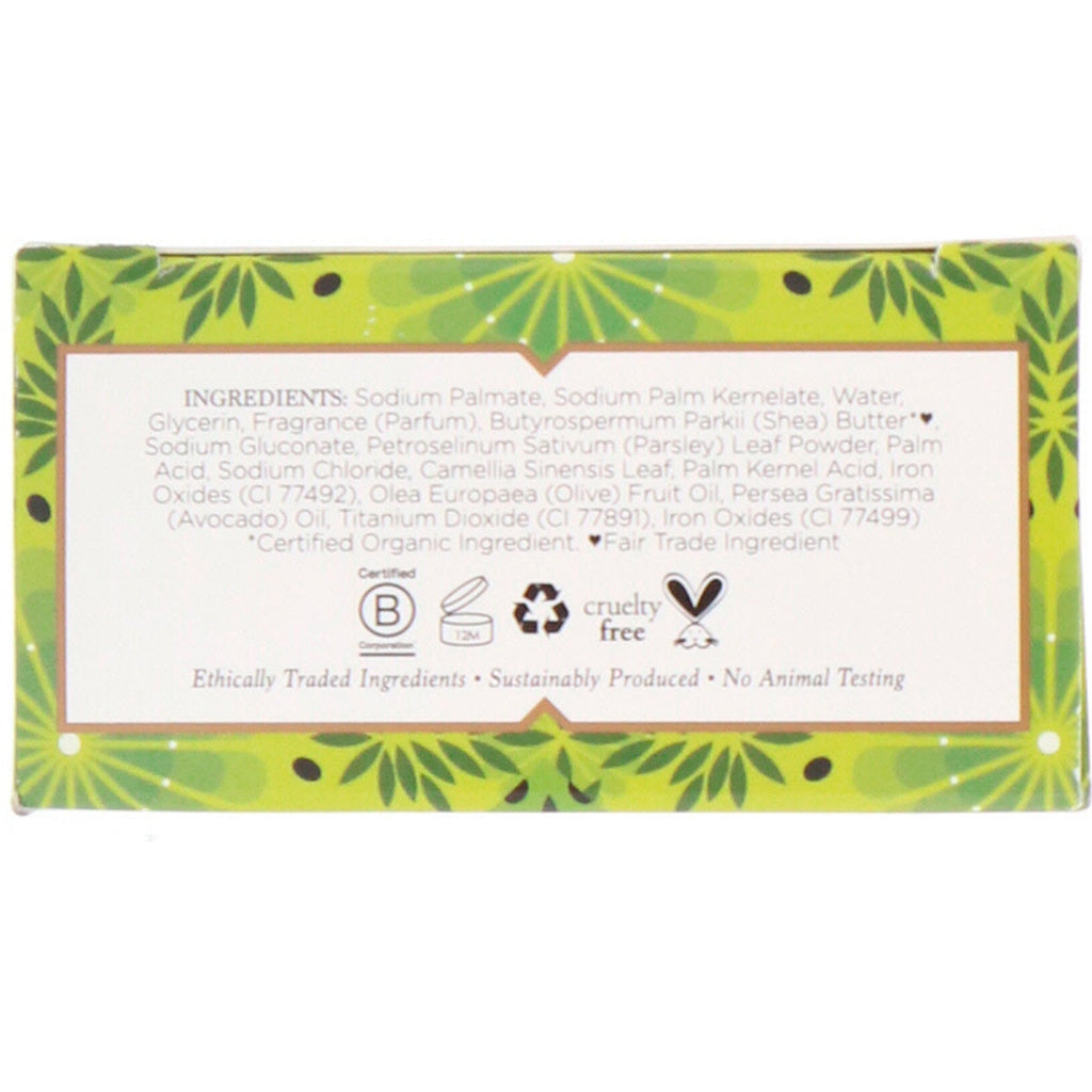 Nubian Heritage, Olive Oil & Green Tea Bar Soap, 5 oz (142 g)