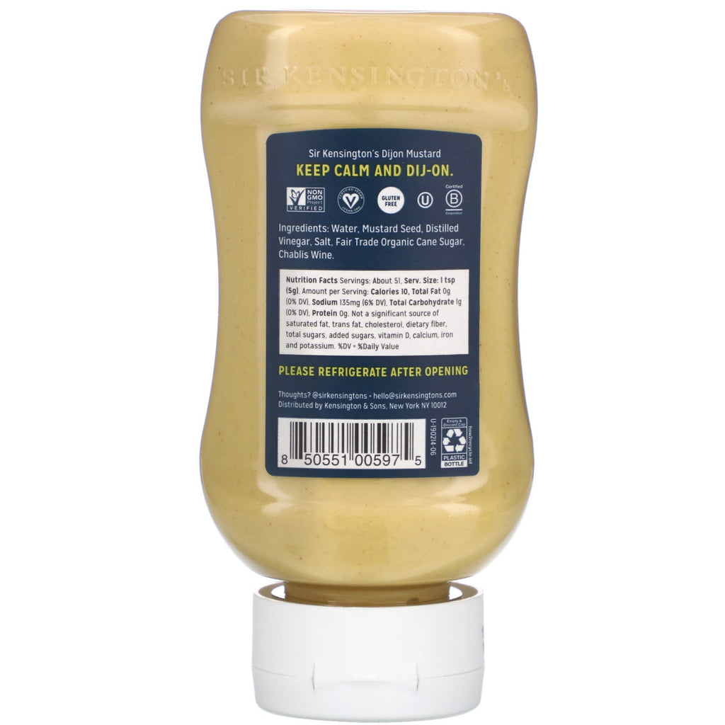 Sir Kensington's, Dijon Mustard, 9 oz (255 g)