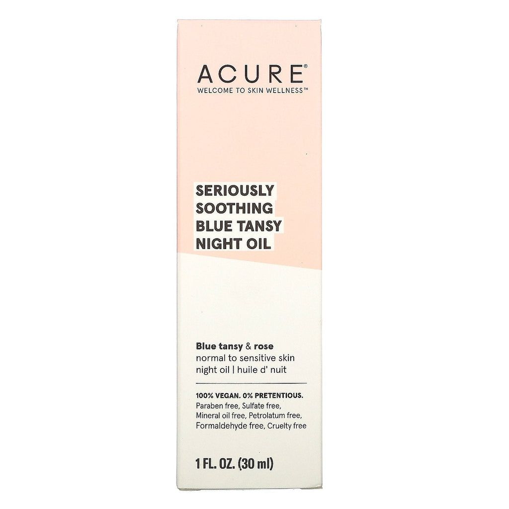 Akur, seriøst beroligende, Blue Tansy Night Oil, 1 fl oz (30 ml)