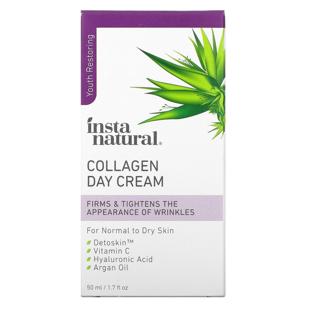 InstaNatural, Collagen Day Cream, 1,7 fl oz (50 ml)