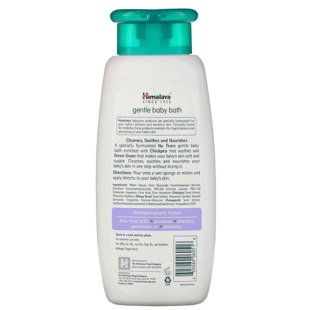 Himalaya, Gentle Baby Bath, 13.53 fl oz (400 ml)