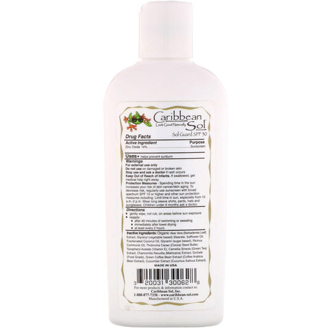 Caribbean Solutions, SolGuard SPF 30, Water Resistant, 6 oz