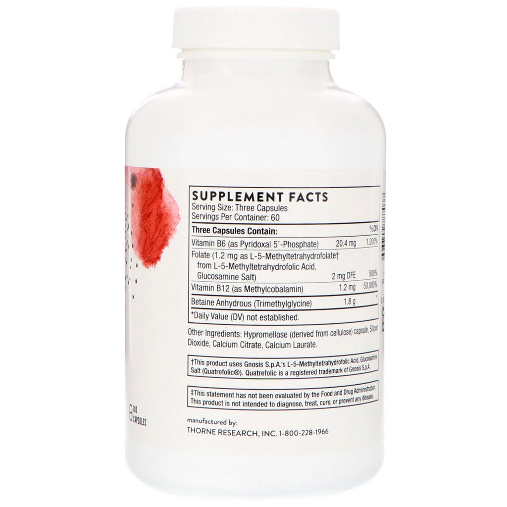 Thorne Research, Methyl-Guard, 180 kapsler