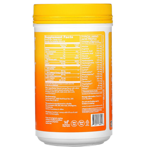 Vital Proteins, Morning Get Up & Glow, Orange , 9.3 oz (265 g)